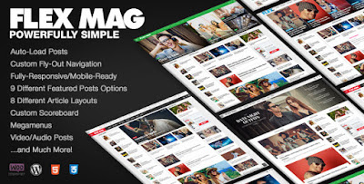 flex mag responsive magazine theme for wordpress