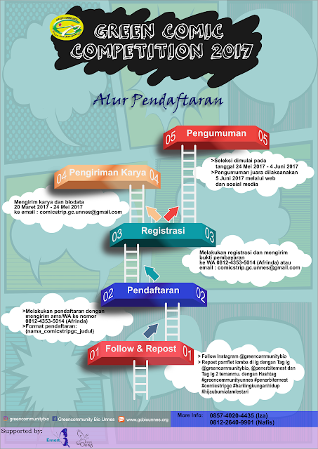 Lomba Green Comic Competition 2017 Deadline 24 Mei 2017