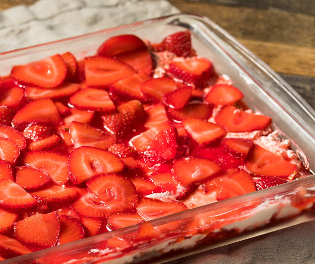 Strawberry Pretzel Salad