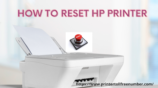 how to reset hp printer