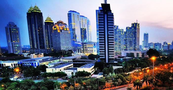 Gambar Pemandangan Kota Jakarta Gambar Pemandangan