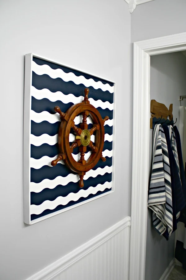 DIY nautical art