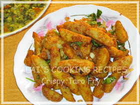 Hot and Crispy Taro Fry (II) | Sepang Kizhangu Varuval | சேப்பங் கிழங்கு வறுவல்