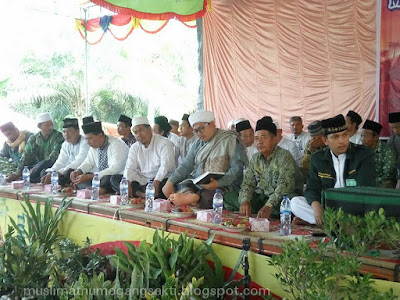 Pengajian rutin Muslimat NU Kec Megang sakti