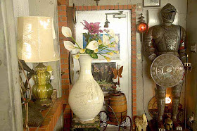 antiques, knight, armor,vases, art
