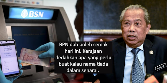 BPN 2.0 dah boleh disemak hari ini. Terkini kerajan dedahkan apa yang perlu buat kalau nama tak ada dalam senarai.