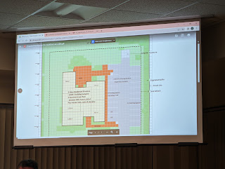 calculator put together by Planning Dept for discussion at meeting