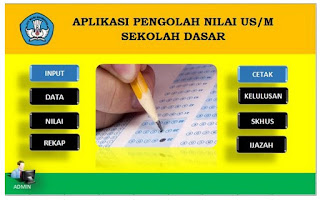 Aplikasi Pengolah Nilai Ujian Sekolah/Madrasah