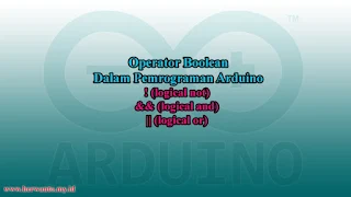 Operator boolean dalam pemrograman arduino