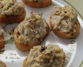 Crema de gorgonzola y nueces - Gorgonzola and walnuts spread