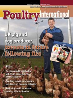Poultry International - February 2012 | ISSN 0032-5767 | TRUE PDF | Mensile | Professionisti | Tecnologia | Distribuzione | Animali | Mangimi
For more than 50 years, Poultry International has been the international leader in uniquely covering the poultry meat and egg industries within a global context. In-depth market information and practical recommendations about nutrition, production, processing and marketing give Poultry International a broad appeal across a wide variety of industry job functions.
Poultry International reaches a diverse international audience in 142 countries across multiple continents and regions, including Southeast Asia/Pacific Rim, Middle East/Africa and Europe. Content is designed to be clear and easy to understand for those whom English is not their primary language.
Poultry International is published in both print and digital editions.