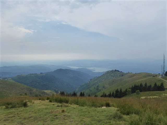 panorama dal mottarone sul lago d'orta