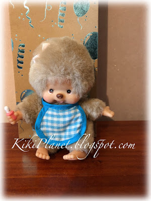 kiki monchhichi baby vintage german allemand beige 