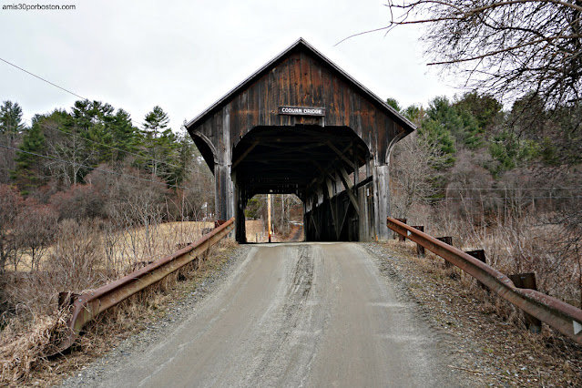 Coburn Covered Bridge en East Montpelier, Vermont