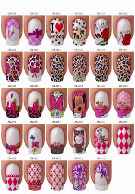 Bonitas uñas modernas fáciles 