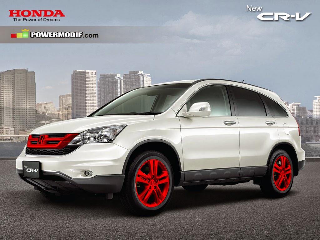 62 Modifikasi Honda Crv Warna Putih Terupdate Klepon Modifikasi