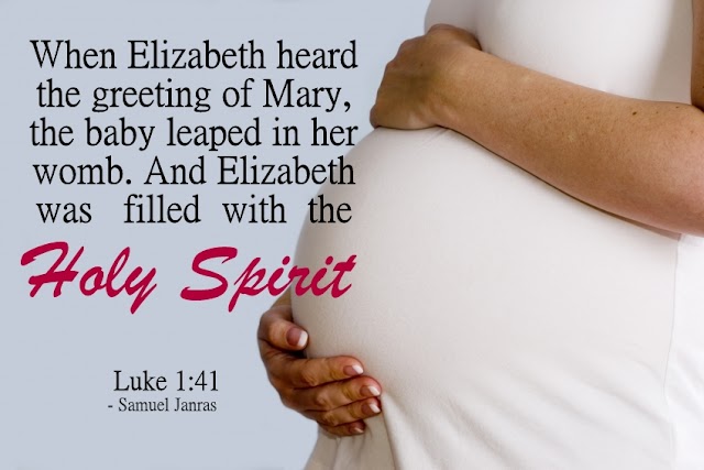 Elizabeth Filled with Holy Spirit