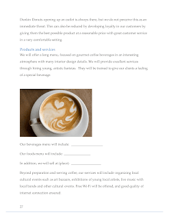 Coffee Business Plan Sample