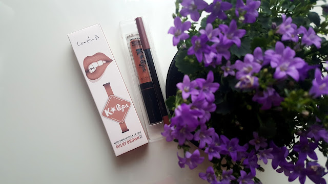 Trwała pomadka K*Lips od Lovely || Milky Brown, Pink Poison