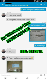 bukti barang sampai obat kutil kelamin