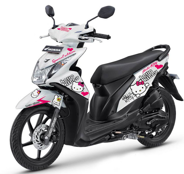 Stiker Motor Honda Beat Hello Kitty Murah di Bandung by G2Stiker.com