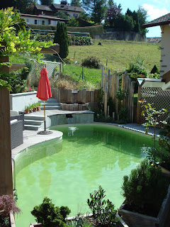 Photo d'une piscine naturelle, Evian les Bains