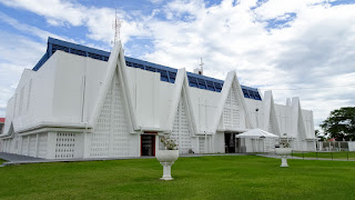 White modern Church