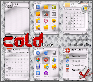 Cold by Jendell Symbian Theme