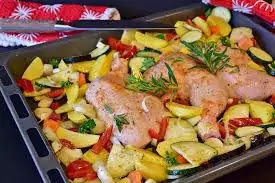 Chicken in Bag with Vegetables