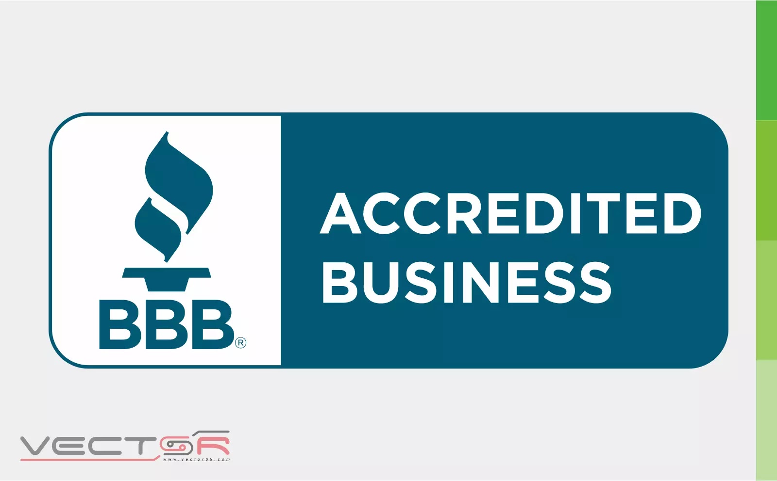BBB Accredited Business Horizontal Seal - Download Vector File CDR (CorelDraw)