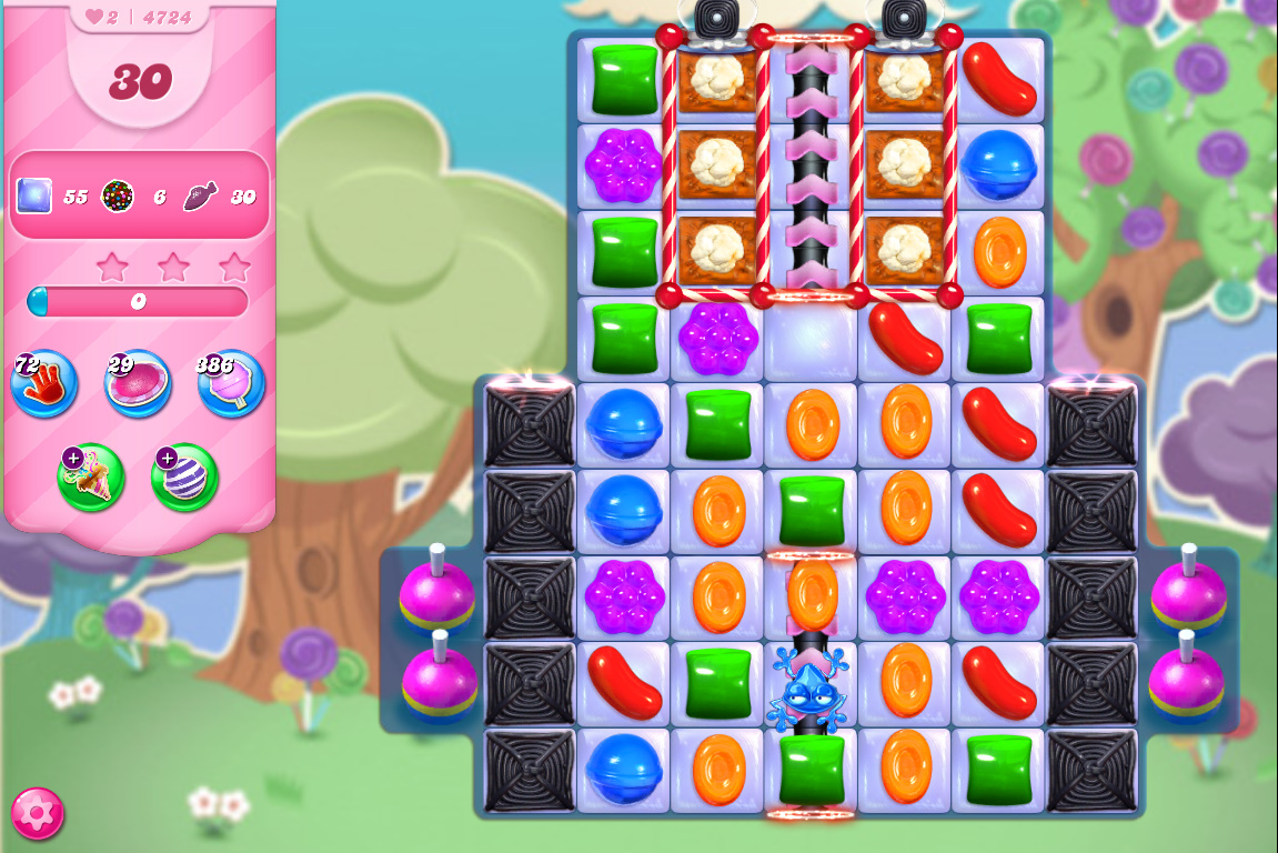 Candy Crush Saga level 4724