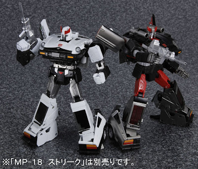 Tomy Takara Transformers Masterpiece MP-19 Bluestreak & MP-17 Prowl