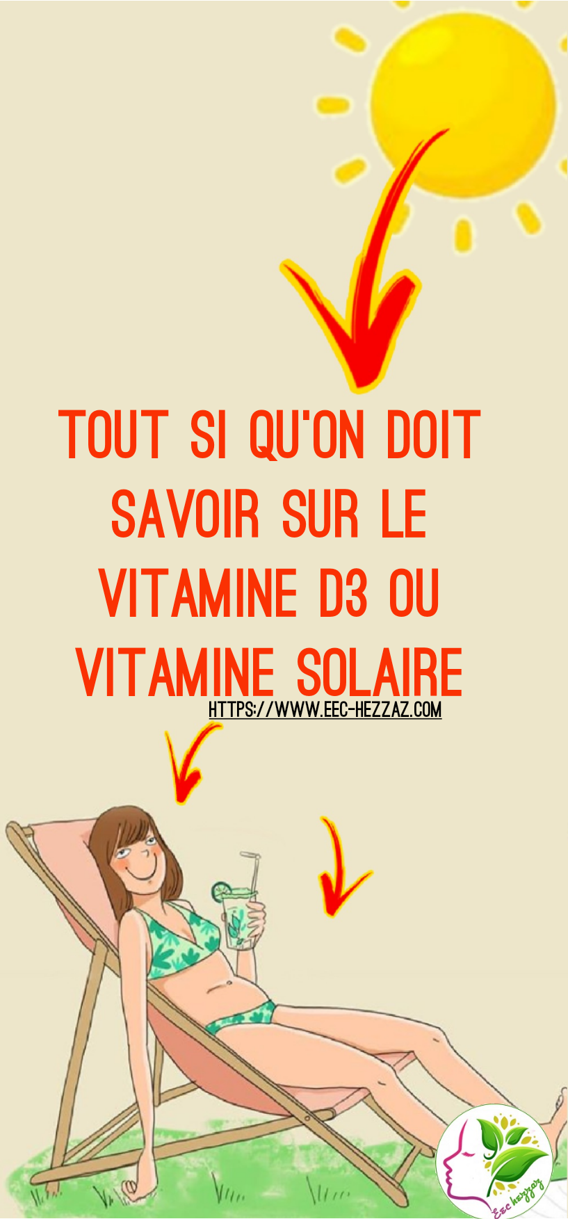 Tout si qu'on doit savoir sur le vitamine D3 ou Vitamine Solaire