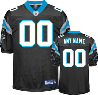 Customized Carolina Panthers Jersey