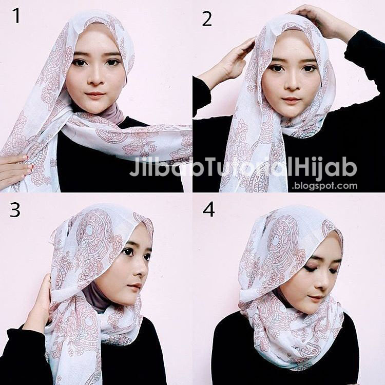 Tutorial Cara Memakai Hijab Pashmina  Jilbab Tutorial Hijab