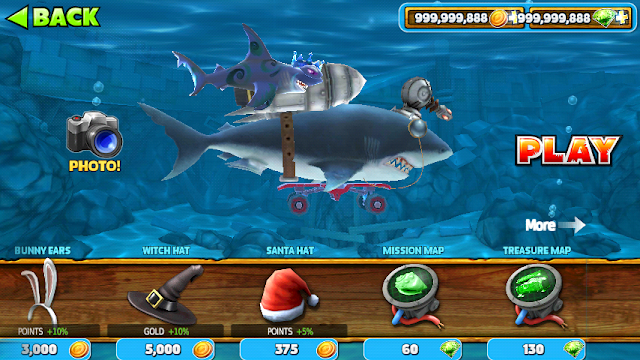 Hungry shark game