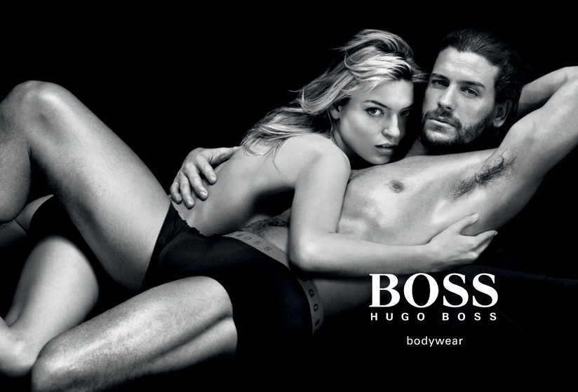 Boss Hugo Boss Bodywear FW11 — martha hunt & joshua button