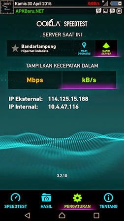 Speedtest Premium v3.2.10 APK Terbaru 2015 screenshot by www.ifub.net