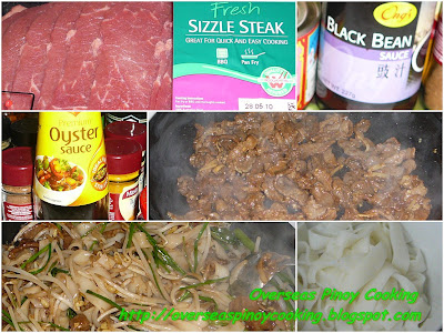 Beef Chow Fun - Cooking Procedure
