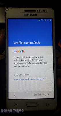 Cara Bypass FRP Akun Google Samsung Galaxy Grand Prime VE (Value Edtion) SM-G531Y Tested!