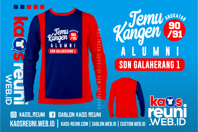 Kaos Reuni Alumni SD SMP SMA Univeristas