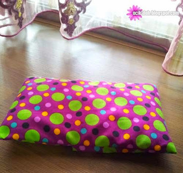 DIY Sarung Kusyen Dan Sarung Bantal