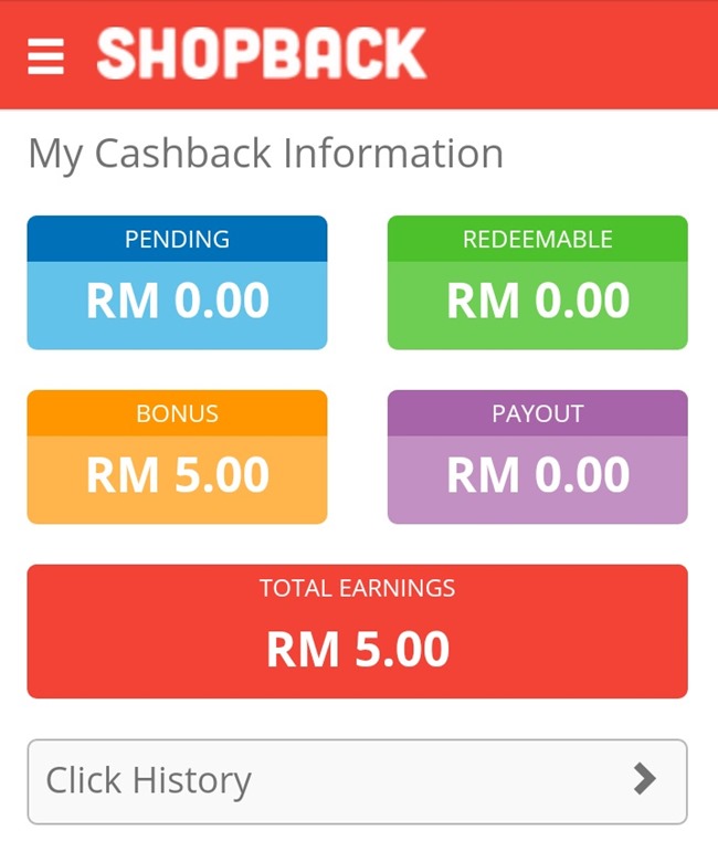 shopping online di shopback