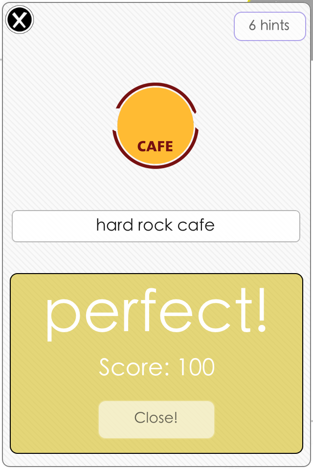  Logos Quiz iPad Game hard rock cafe 