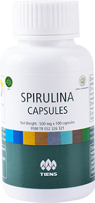 Spirulina Kapsul Nutrisi Peninggi Badan Tiens | WA: 082230576028