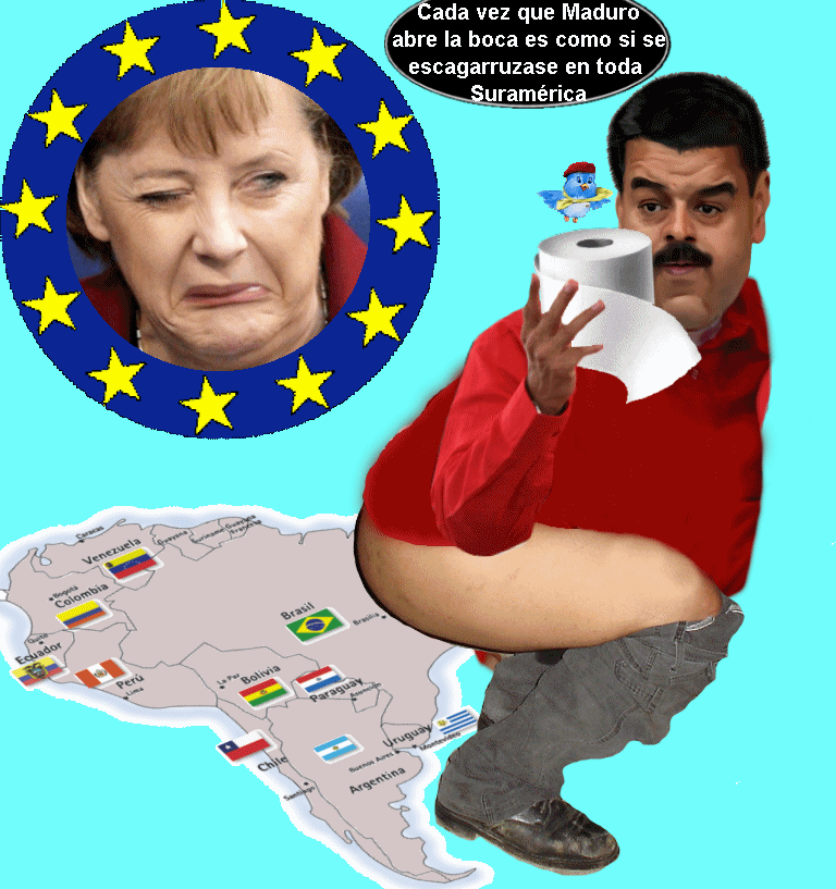 Cada vez que Nicolás Maduro abre la boca es como si se escagarruzase en toda Suramérica