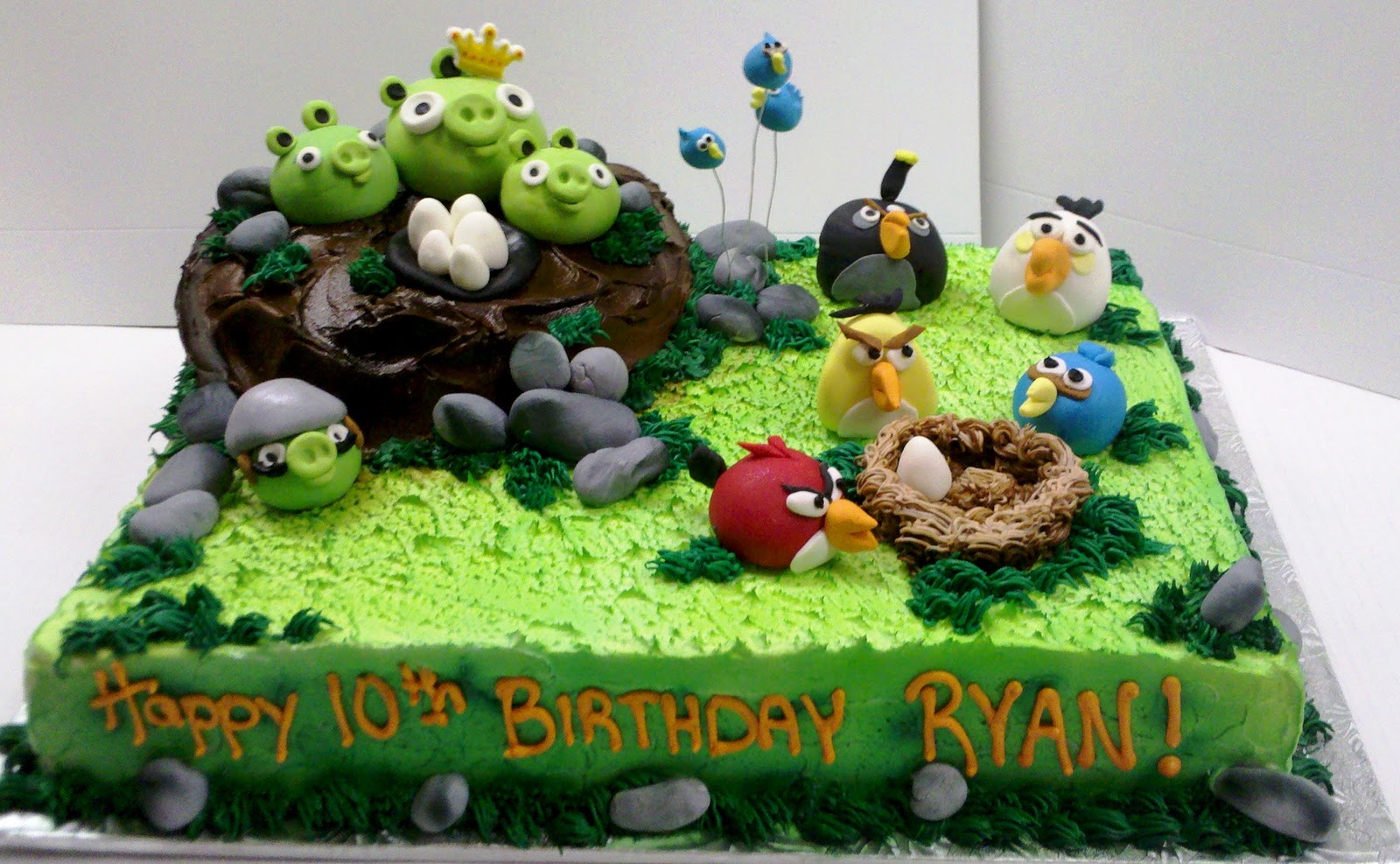 cool birthday cake ideas  BIRDS BIRTHDAY CAKES : Do you wanna your Birthday Cake like that