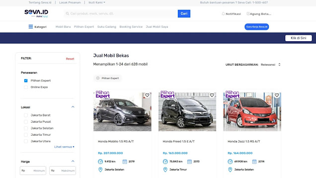 Seva Menjadi Pusat Mobil Murah, Karena Hal ini