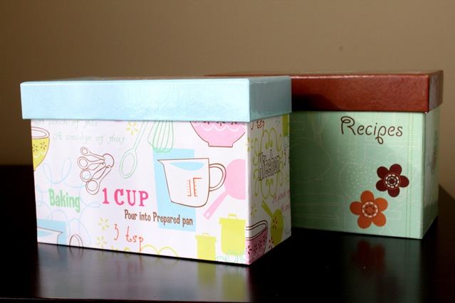 recipe box