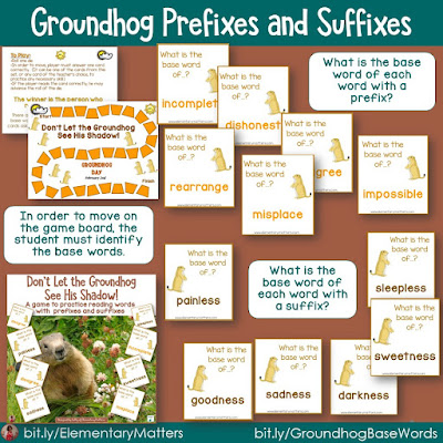 Will the Groundhog Predict Spring?  Who knows, but here are several ideas and resources for learning, thanks to the groundhog!